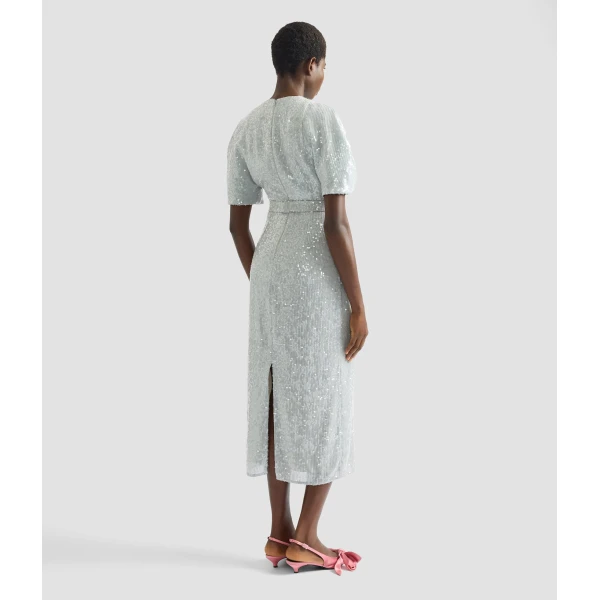 Erdem Embellished Sequins Midi Dress - Dresses - British Romantic Luxury at Luxury Shoes 