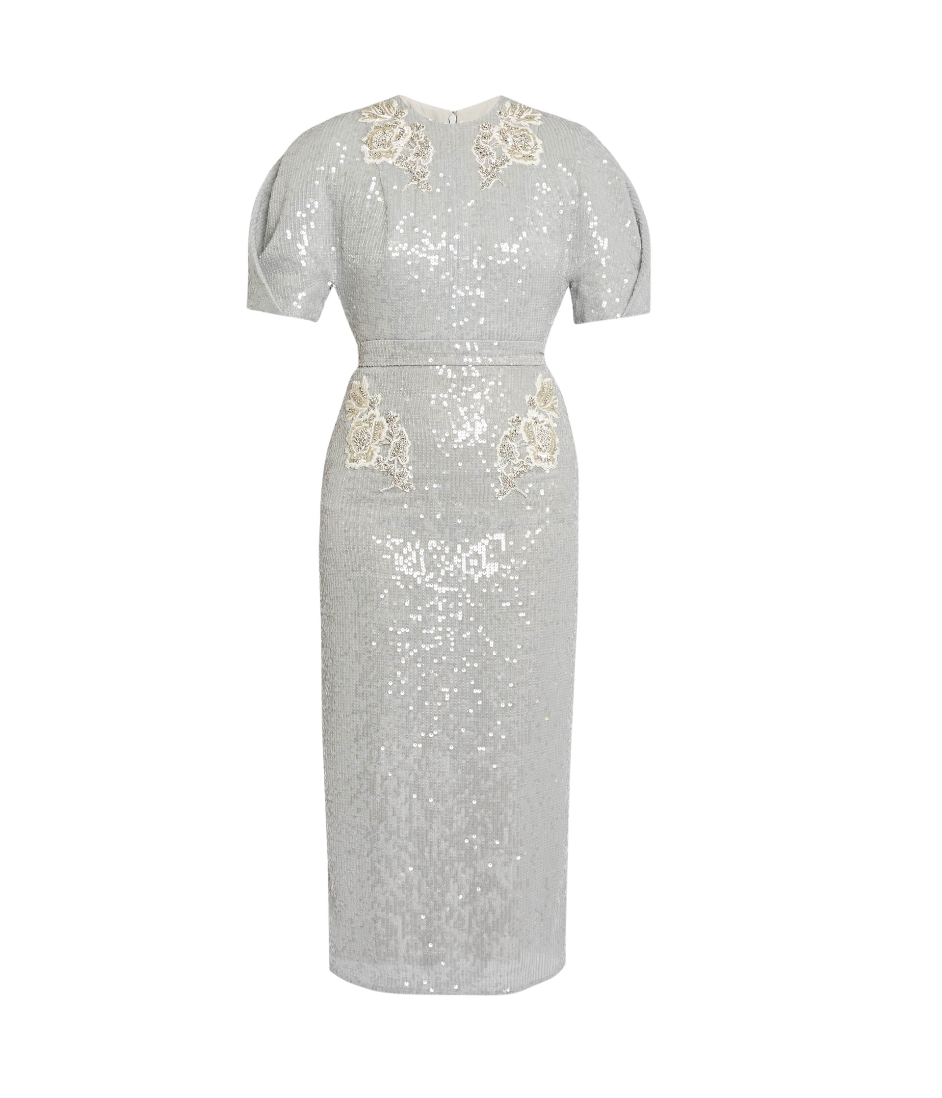 Erdem Embellished Sequins Midi Dress - Dresses - British Romantic Luxury at Luxury Shoes 