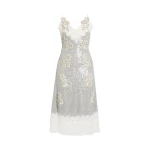 Erdem Embellished Sequins Sleeveless Midi Dress - Dresses - British Romantic Luxury at Luxury Shoes 
