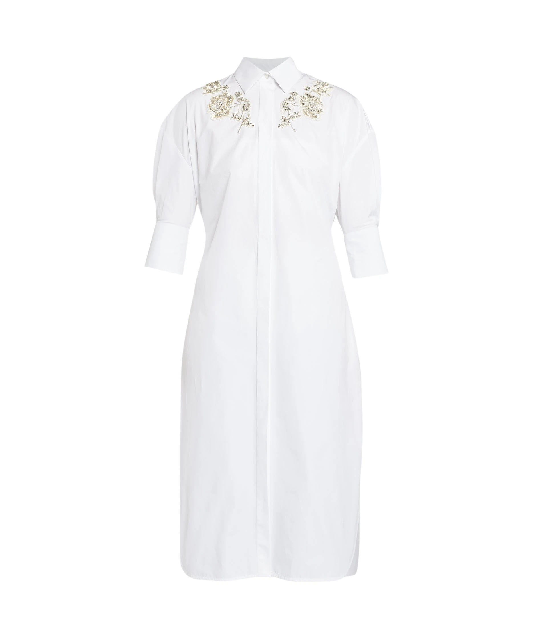 Erdem-Embellished-Shirt-Dress-coveti54337_nobg Erdem Embellished Shirt Dress - Dresses - British Romantic Luxury at Luxury Shoes
