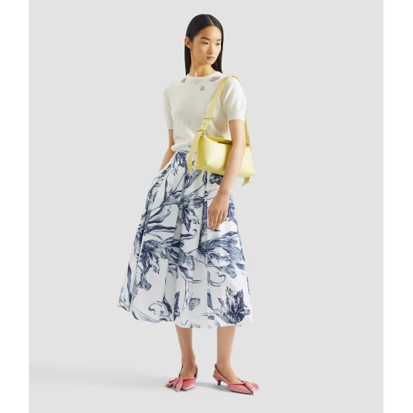 Erdem Embellished Short Sleeve Knit Top - Knitwear - British Romantic Luxury at Luxury Shoes 