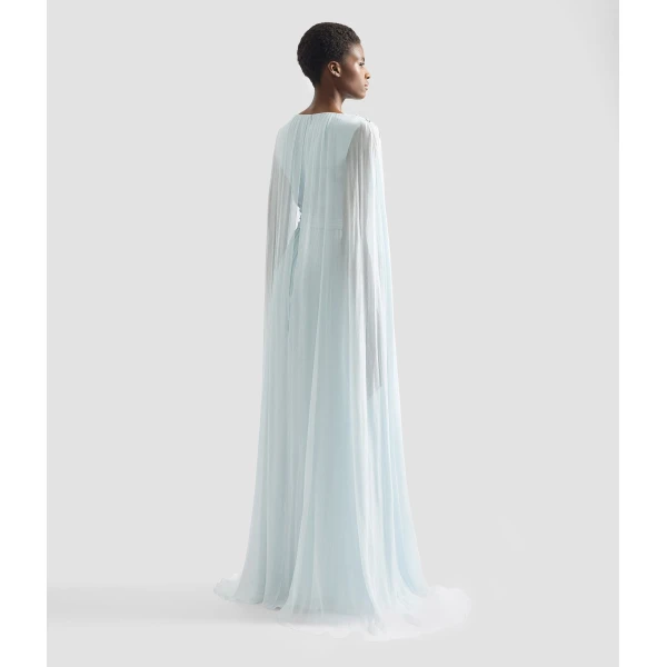 Erdem Embellished Silk Creponne Gown - Dresses - British Romantic Luxury at Luxury Shoes 