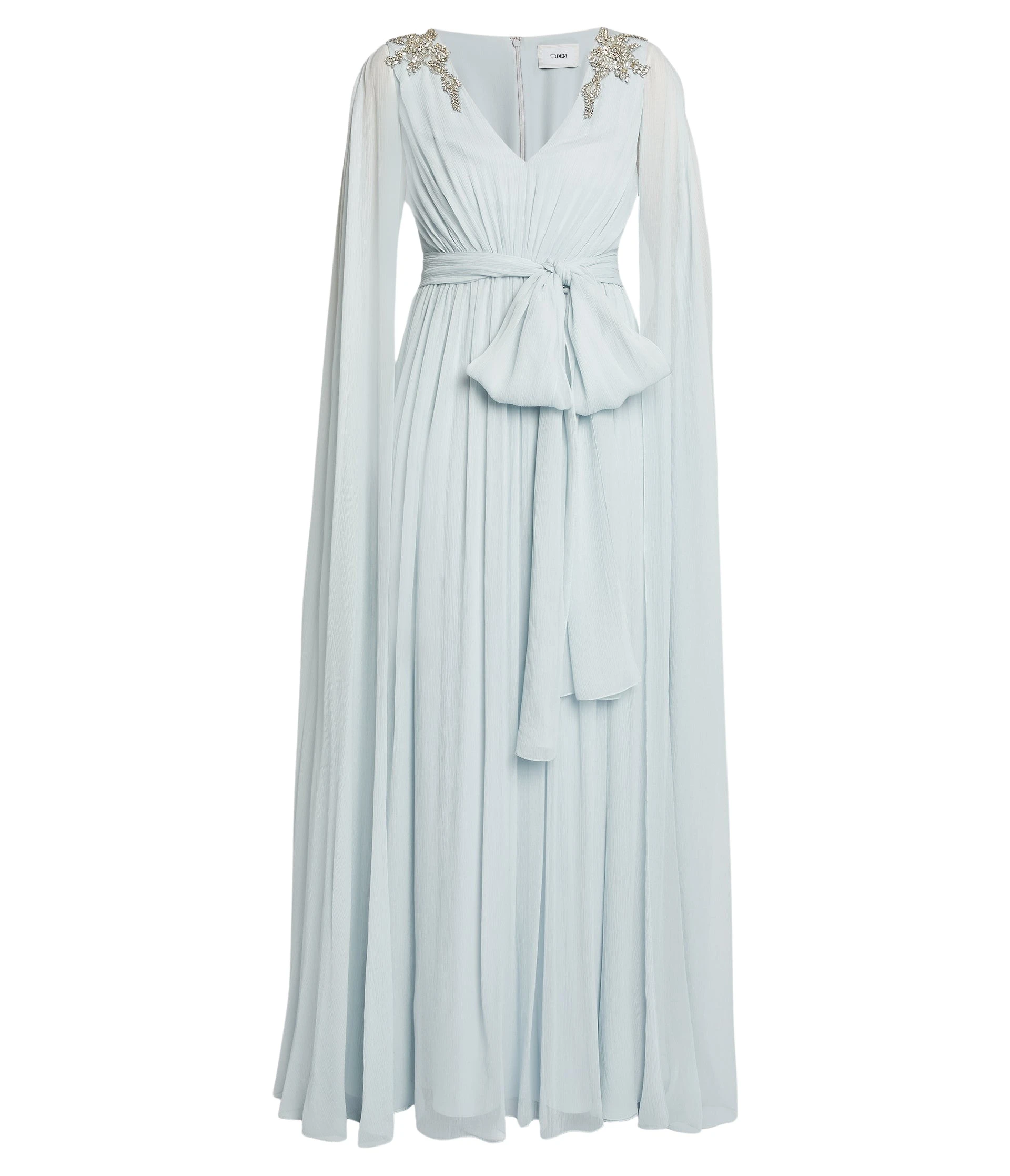 Erdem-Embellished-Silk-Creponne-Gown-coveti15827_nobg Erdem Embellished Silk Creponne Gown - Dresses - British Romantic Luxury at Luxury Shoes