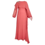 Erdem Embellished Silk Creponne Long Sleeve Gown - Dresses - British Romantic Luxury at Luxury Shoes 