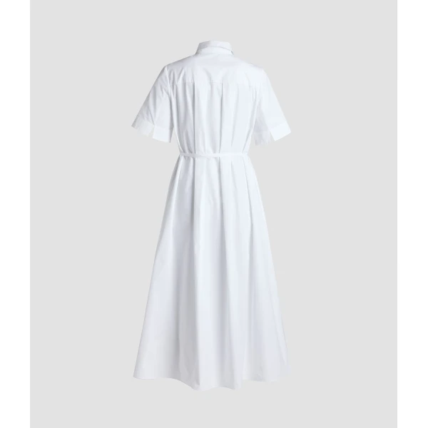 Erdem Embroidered Cotton Poplin Midi Shirt Dress - Dresses - British Romantic Luxury at Luxury Shoes 