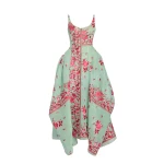Erdem Embroidered Organza Draped Midi Dress - Dresses - British Romantic Luxury at Luxury Shoes 