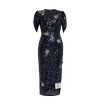 Erdem Embroidered Sequins Midi Dress - Dresses - British Romantic Luxury at Luxury Shoes 