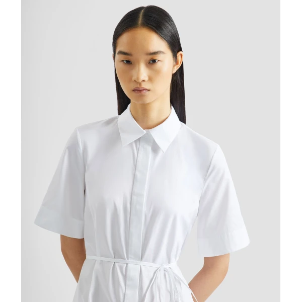 Erdem Embroidered Short Sleeve Shirt Dress - Dresses - British Romantic Luxury at Luxury Shoes 
