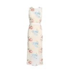Erdem Embroidered Shredded Mesh Pencil Midi Dress - Dresses - British Romantic Luxury at Luxury Shoes 