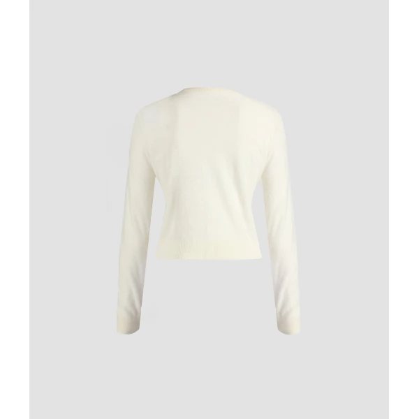 Erdem Fine Alpaca Blend Fitted Cardigan - Knitwear - British Romantic Luxury at Luxury Shoes 