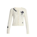 Erdem Fine Alpaca Blend Fitted Cardigan - Knitwear - British Romantic Luxury at Luxury Shoes 