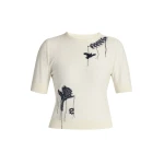 Erdem Fine Alpaca Blend Short Sleeve Crew Jumper - Knitwear - British Romantic Luxury at Luxury Shoes 