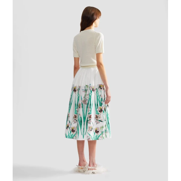 Erdem Fine Alpaca Blend Short Sleeve Crew Jumper - Knitwear - British Romantic Luxury at Luxury Shoes 