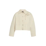 Erdem Floral Appliqué Denim Cropped Jacket - Jackets - British Romantic Luxury at Luxury Shoes 