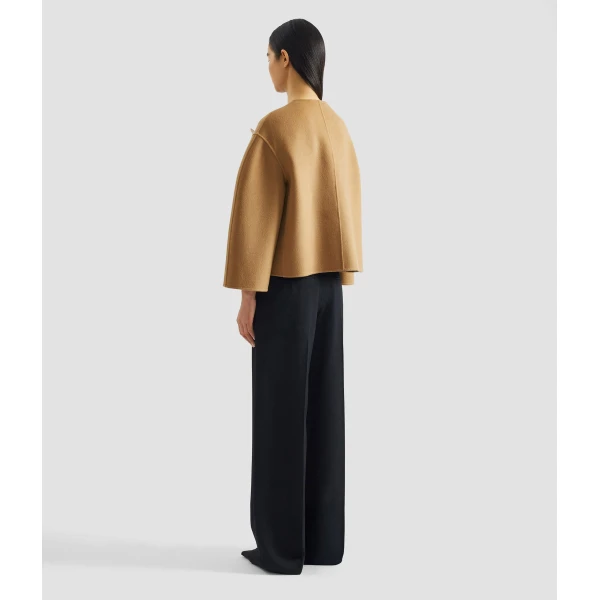 Erdem Floral Appliqué Double Faced Cropped Jacket - Jackets - British Romantic Luxury at Luxury Shoes 