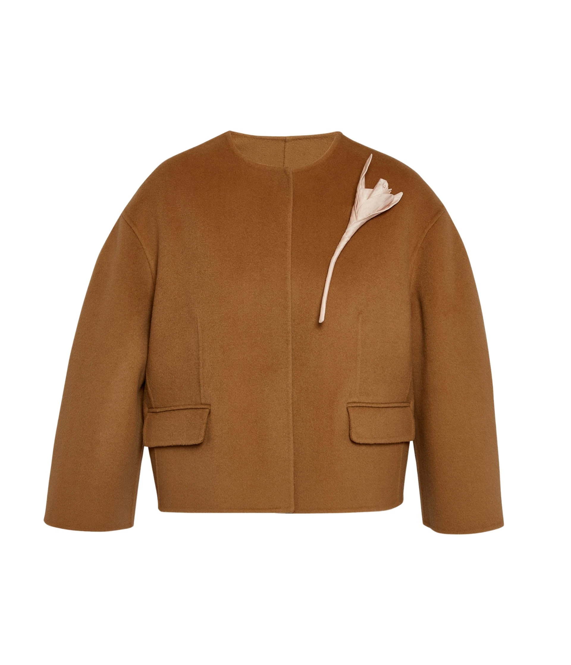 Erdem-Floral-Applique-Double-Faced-Cropped-Jacket-coveti35165_nobg Erdem Floral Appliqué Double Faced Cropped Jacket - Jackets - British Romantic Luxury at Luxury Shoes