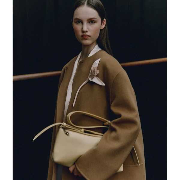 Erdem Floral Appliqué Double Faced Wool Coat - Coats - British Romantic Luxury at Luxury Shoes 