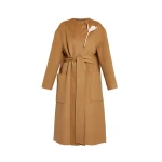 Erdem Floral Appliqué Double Faced Wool Coat - Coats - British Romantic Luxury at Luxury Shoes 