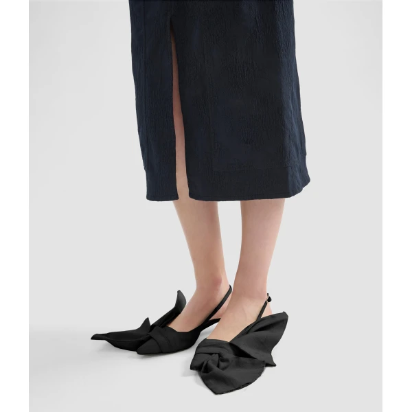 Erdem Floral Appliqué Jacquard Pencil Skirt - Skirts - British Romantic Luxury at Luxury Shoes 
