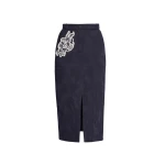 Erdem-Floral-Applique-Jacquard-Pencil-Skirt-coveti91526_nobg Erdem Floral Appliqué Jacquard Pencil Skirt - Skirts - British Romantic Luxury at Luxury Shoes