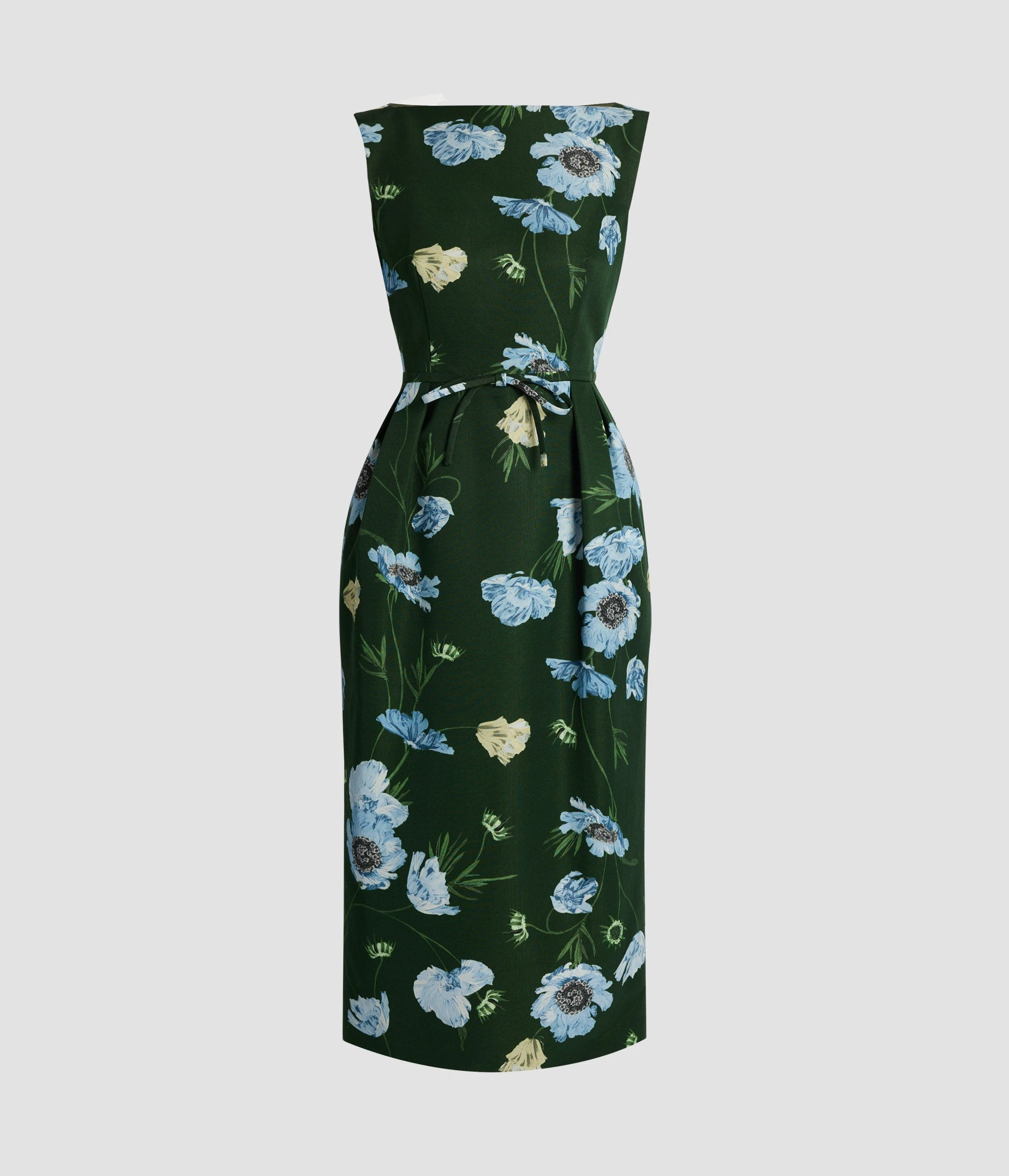 Erdem Floral Cotton Faille Sleeveless Midi Pencil Dress - Dresses - British Romantic Luxury at Luxury Shoes Erdem Floral Cotton Faille Sleeveless Midi Pencil Dress - Dresses - British Romantic Luxury at Luxury Shoes