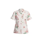 Erdem-Floral-Cotton-Short-Sleeve-Shirt-coveti17252_nobg Erdem Floral Cotton Short Sleeve Shirt - Tops - British Romantic Luxury at Luxury Shoes