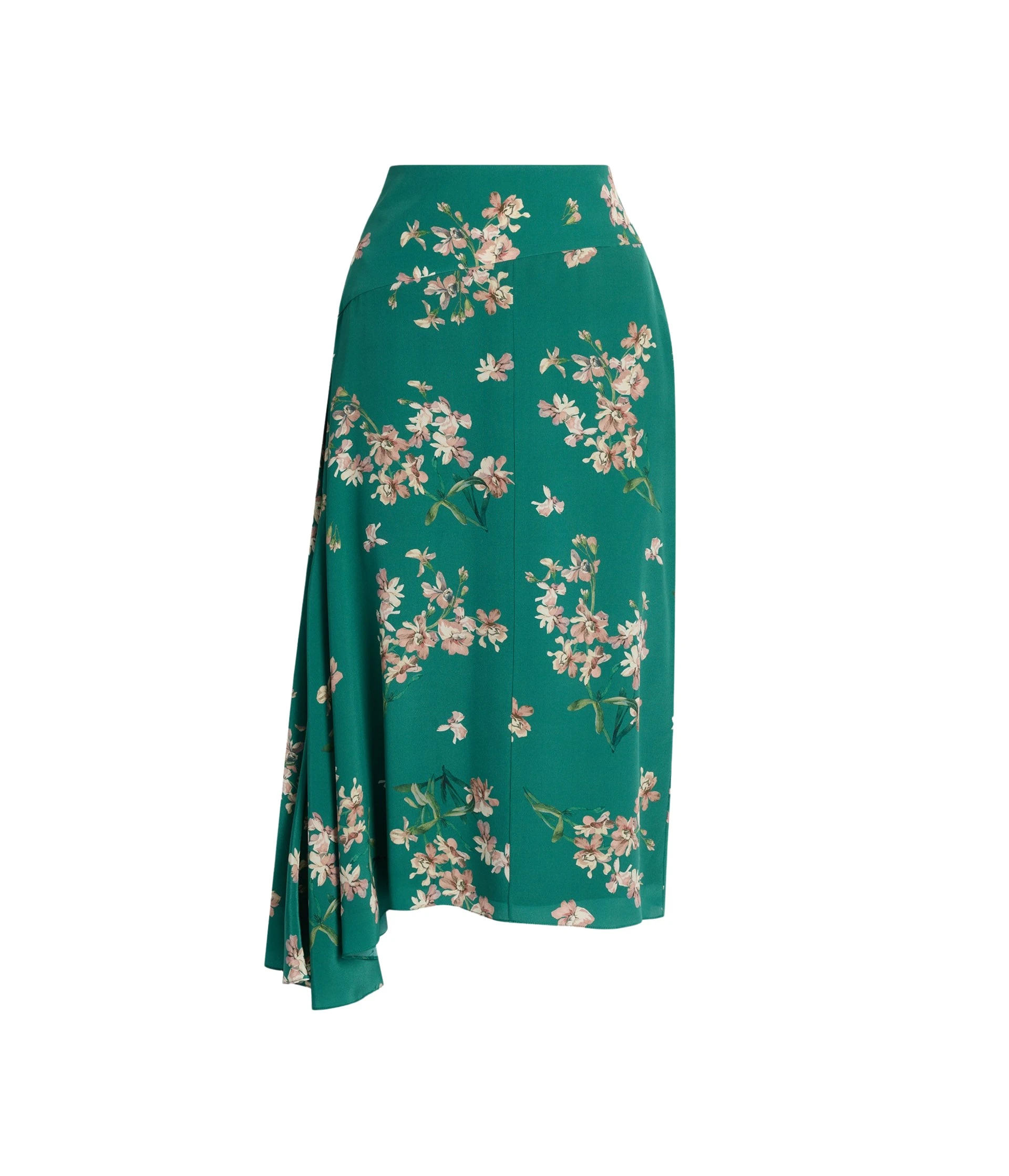 Erdem-Floral-Crepe-De-Chine-Drape-Midi-Skirt-coveti86887_nobg Erdem Floral Crepe De Chine Drape Midi Skirt - Skirts - British Romantic Luxury at Luxury Shoes