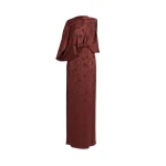 Erdem Floral Creponne Jacquard Drape Gown - Dresses - British Romantic Luxury at Luxury Shoes 