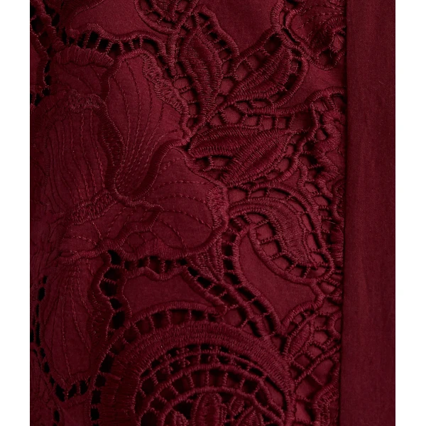Erdem Floral Cutwork Flared Midi Dress - Dresses - British Romantic Luxury at Luxury Shoes 