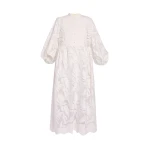 Erdem Floral Cutwork Midi Dress - Dresses - British Romantic Luxury at Luxury Shoes 