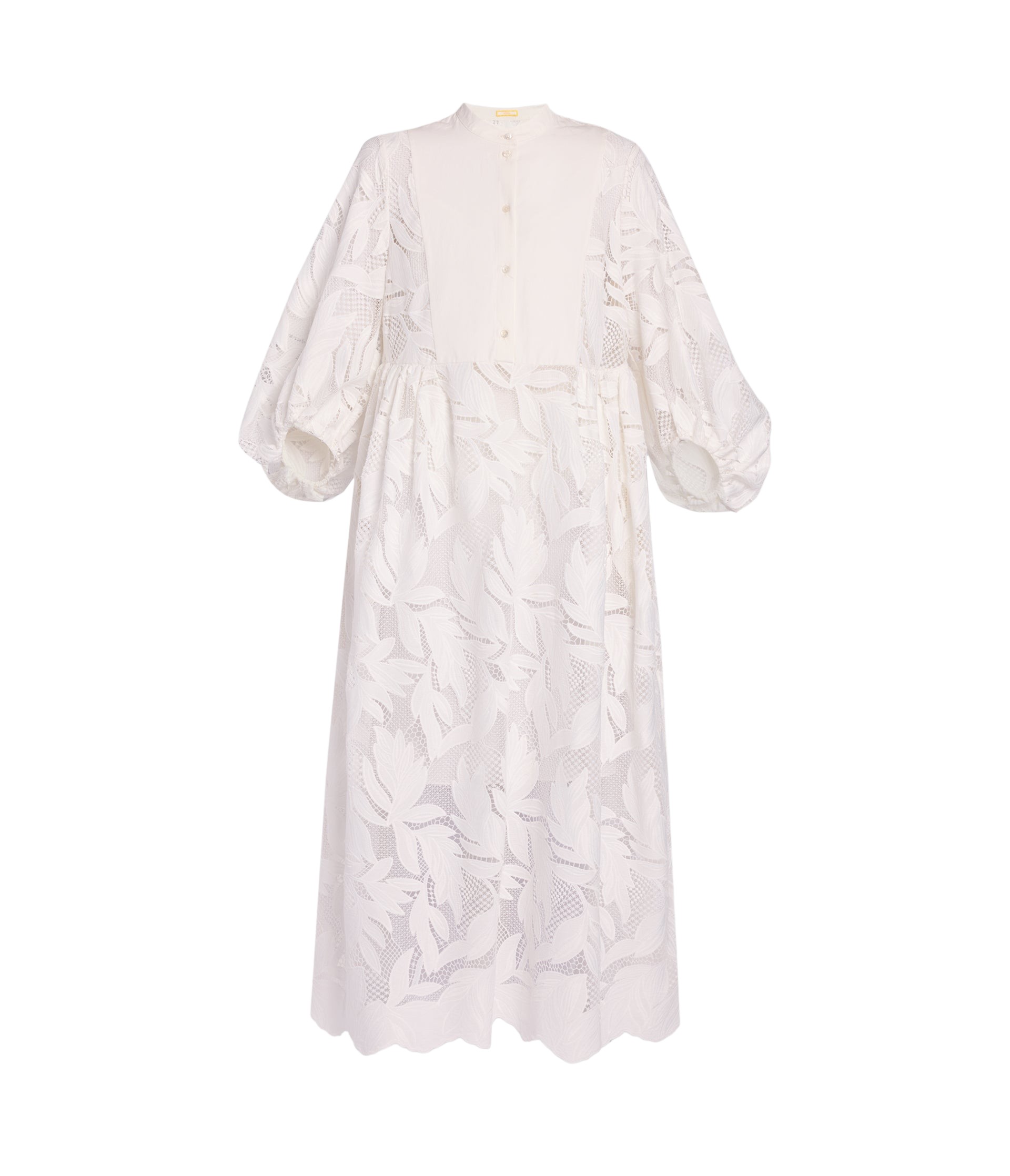 Erdem Floral Cutwork Midi Dress - Dresses - British Romantic Luxury at Luxury Shoes 