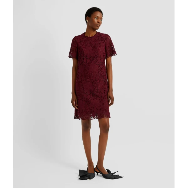 Erdem Floral Cutwork Mini Dress - Dresses - British Romantic Luxury at Luxury Shoes 