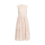 Erdem Floral Cutwork Sleeveless Midi Dress - Dresses - British Romantic Luxury at Luxury Shoes 