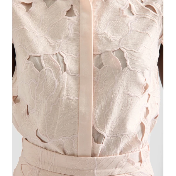 Erdem Floral Cutwork Sleeveless Shirt - Tops - British Romantic Luxury at Luxury Shoes 