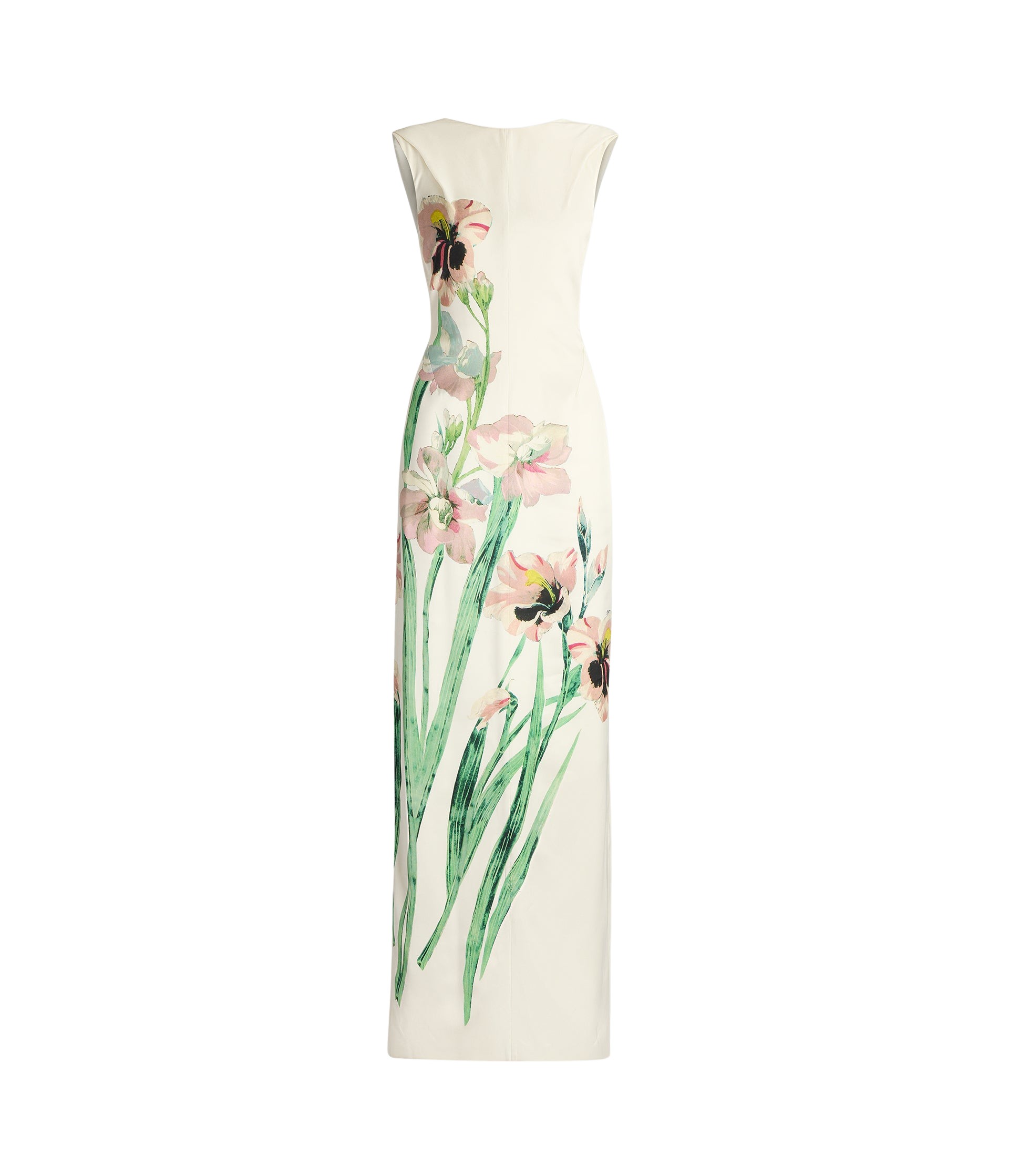 Erdem Floral Duchess Drape Gown - Dresses - British Romantic Luxury at Luxury Shoes 