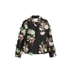 Erdem Floral Embroidered Cloque Jacket - Jackets - British Romantic Luxury at Luxury Shoes 
