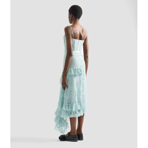 Erdem Floral Guipure Lace Sleeveless Midi Dress - Dresses - British Romantic Luxury at Luxury Shoes 