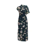 Erdem-Floral-Organza-Cloque-Asymmetric-Midi-Dress-coveti46326_nobg Erdem Floral Organza Cloque Asymmetric Midi Dress - Dresses - British Romantic Luxury at Luxury Shoes