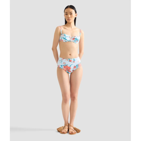 Erdem Floral Print Bikini Bottom - Beachwear - British Romantic Luxury at Luxury Shoes 