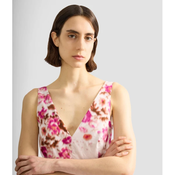 Erdem Floral Print Cotton Fit And Flared Midi Dress - Dresses - British Romantic Luxury at Luxury Shoes 