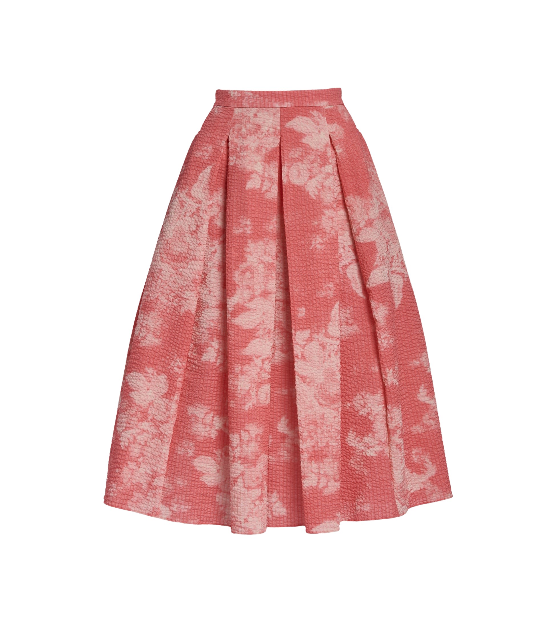Erdem Floral Print Cotton Midi Full Skirt - Skirts - British Romantic Luxury at Luxury Shoes 
