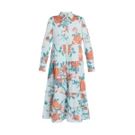 Erdem-Floral-Print-Cotton-Tiered-Midi-Shirt-Dress-coveti14169_nobg Erdem Floral Print Cotton Tiered Midi Shirt Dress - Dresses - British Romantic Luxury at Luxury Shoes