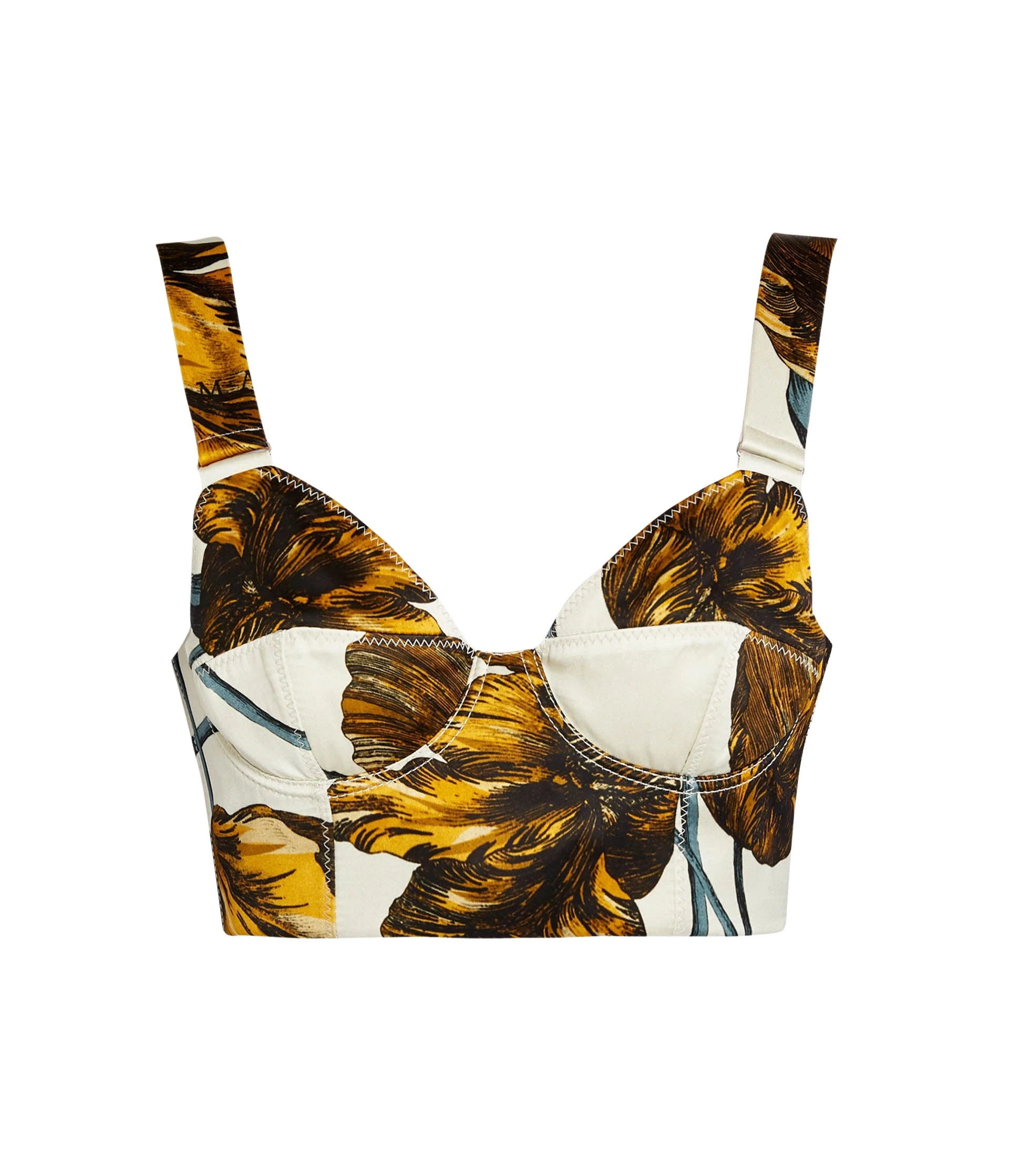 Erdem-Floral-Print-Duchess-Bra-Top-coveti19116_nobg Erdem Floral Print Duchess Bra Top - Tops - British Romantic Luxury at Luxury Shoes