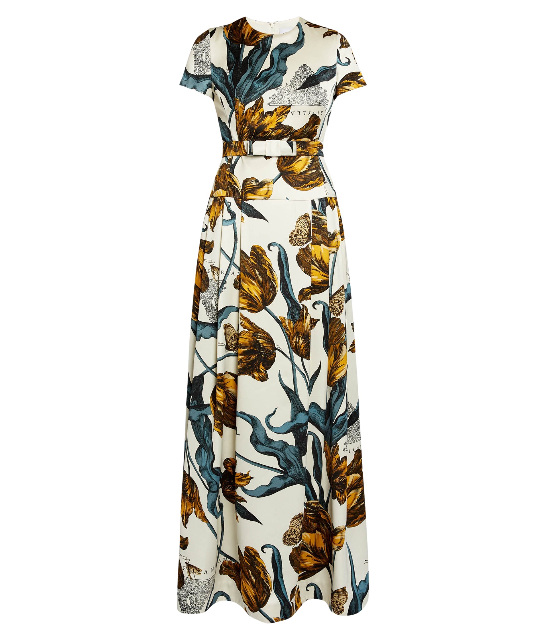 Erdem Floral Print Duchess Gown - Dresses - British Romantic Luxury at Luxury Shoes 
