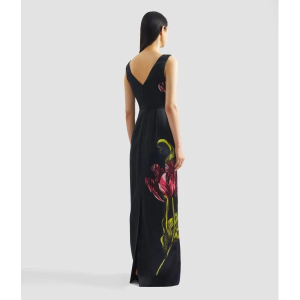 Erdem Floral Print Duchess Gown - Dresses - British Romantic Luxury at Luxury Shoes 