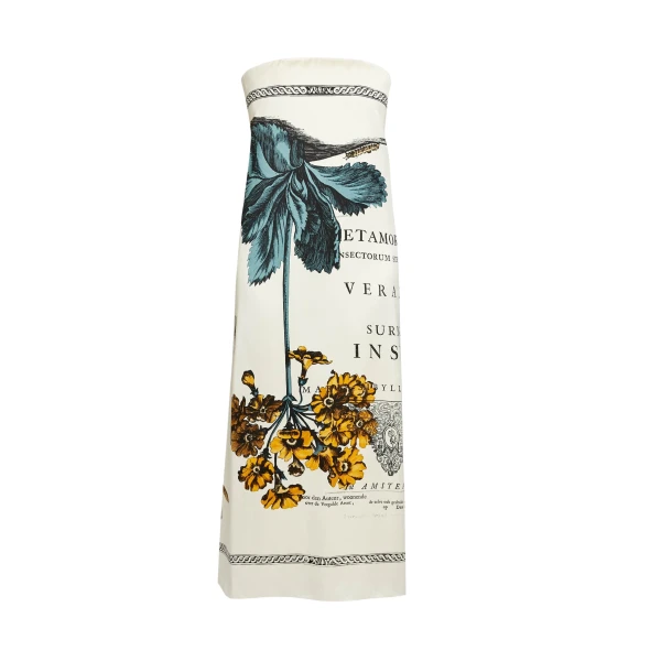Erdem Floral Print Duchess Sleeveless Midi Dress - Dresses - British Romantic Luxury at Luxury Shoes 