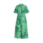 Erdem-Floral-Print-Linen-Tie-Waist-Midi-Shirt-Dress-coveti92471_nobg Erdem Floral Print Linen Tie Waist Midi Shirt Dress - Dresses - British Romantic Luxury at Luxury Shoes
