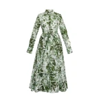 Erdem Floral Print Long Sleeve Shirt Dress - Dresses - British Romantic Luxury at Luxury Shoes 