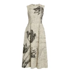 Erdem-Floral-Print-Mouline-Tweed-Sleeveless-Midi-Dress-coveti40651_nobg Erdem Floral Print Mouline Tweed Sleeveless Midi Dress - Dresses - British Romantic Luxury at Luxury Shoes