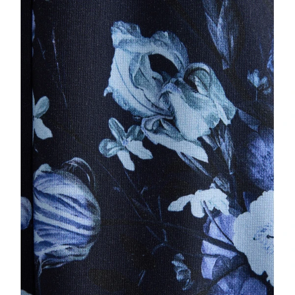 Erdem Floral Print Ponte Jersey Long Sleeve Midi Dress - Dresses - British Romantic Luxury at Luxury Shoes 